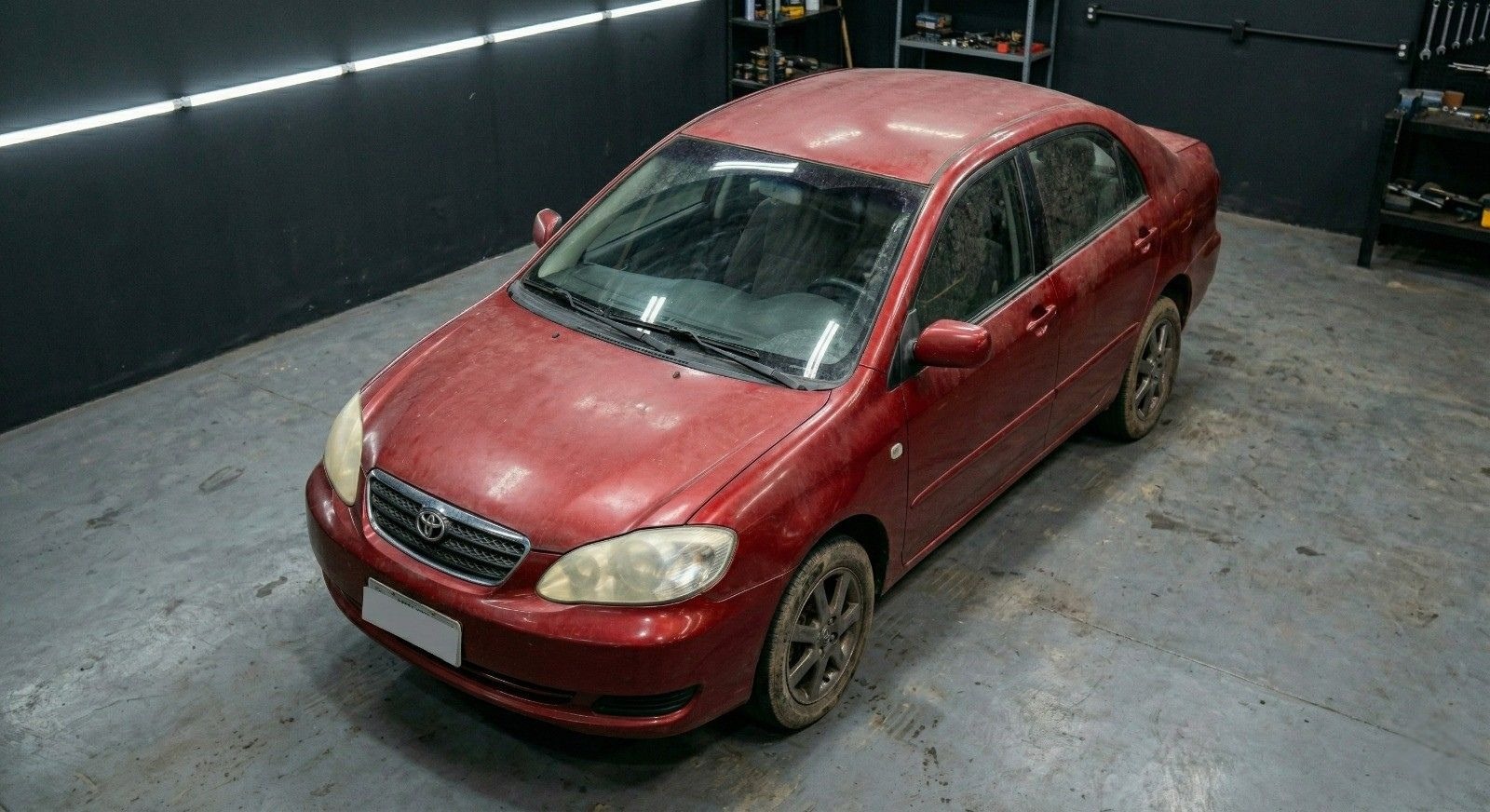 Antes - sem tratamento